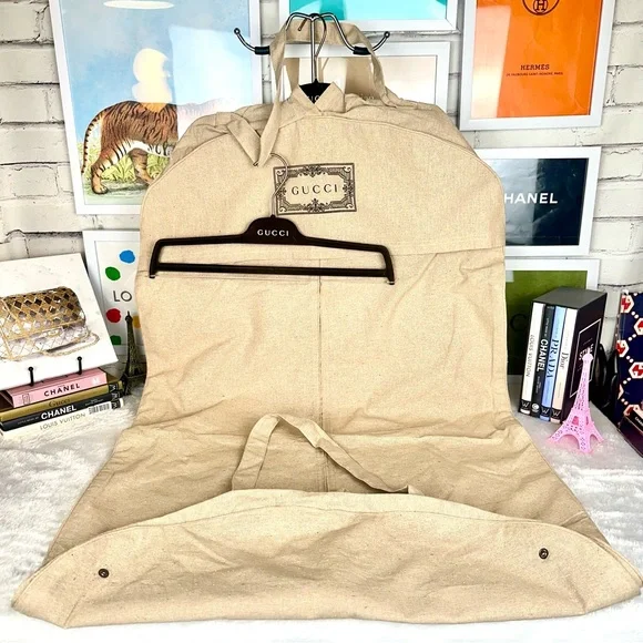 Gucci Large Hanging Garment Travel Storage Bag with Gucci Hanger - Picture 1 of 5